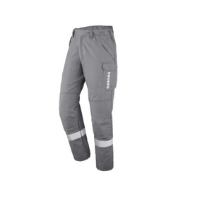 PANTALON POCHES GENOUX ATEX REFLECT 320 XP OPOLA GRIS ACIER