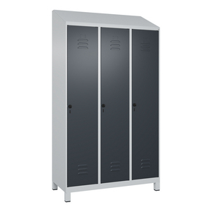 Vieze-industrie-locker met schuin dak Spartex - ref. 892686 - RUBIX webshop