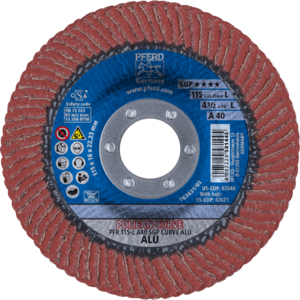 PFERD 67689048 Polifan Pfr 115 A 40 Sgp-Curve L Alu