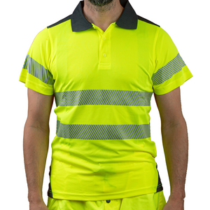 894519 GR. M NEONGELB Warnschutz Polo-Shirt URBAN 2
