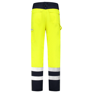 TRICORP WERKBROEK MULTINORM 503004 INKT BL/ FLUO GEEL MT 66