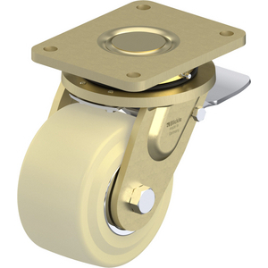 ROULETTE PIVOT.3000KG D.150MM AC BAND.POLYA 80MM MOY BILLE+FR