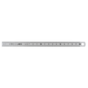 RIGHELLO INOX FLESSIBILI 2 LATI 200 MM DELA.1051.200