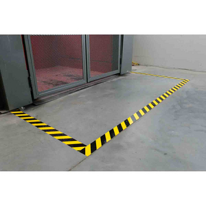 PACK 1 TOUGHSTRIPE FLOOR MARKING TAPE 104347-TOUG2 YLBK