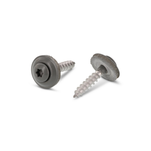 VIS DE RIVE 4,5X60 INOX A2-50 2 PCES TX20 + EPDM 15MM RAL 7005