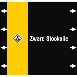 BRADY LEIDINGMERKER 220X210 ZWARE STOOKOLIE