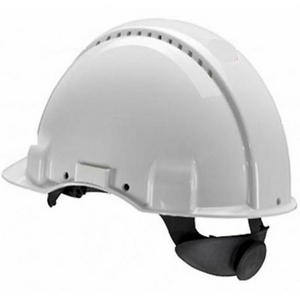 H700N-VI ELMETTO VENTILATO BARDATURA IN PLASTICA CON CRICCHETTO BIANCO 7000104208