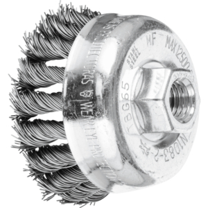 PFERD Threaded cup brush, knotted POS TBG 65/M14 ST 0,50