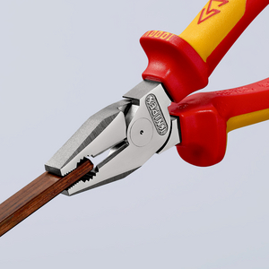 PINZA A BECCHI PIATTI ISOLATA VDE - KNIPEX MM. 180 3051580180