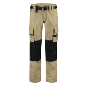 TRICORP WERKBROEK CORDURA CANVAS 502009 KHAKI/ZWART MT 46