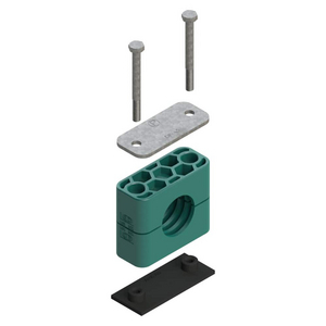 PARKER KLEMBLOK 10MM LICHT RAP3-110