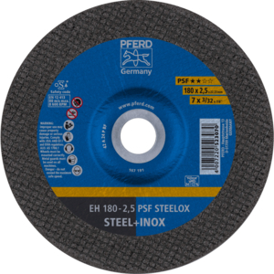 DISQUE EH 178-2,5 A 24 P 22,23 PSF INOX 61726326