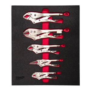 MILWAUKEE FOAM INLAY GRIPTANGENSET (5-DELIG) 4932493634