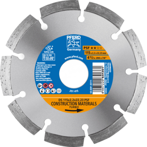 DISQUE DS 115X2,2 22,23 PSF MATERIAUX DE CONS 68011221