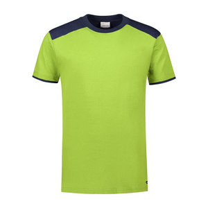 SANTINO T-SHIRT TIESTO LIME/MARINE MT L
