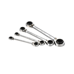 JEU DE 4 CLES POLYGONALES A CLIQUET 4 EN 1 106CP-J4