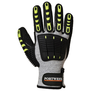 GUANTO RESISTENTE AL TAGLIO ANTIURTO GREY/BLACK S A722G8R # S