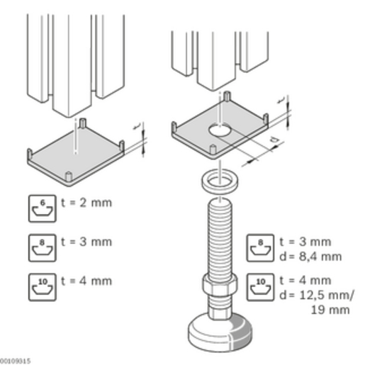 Abdeckkappe Bosch Rexroth - ref. 3842548757 - RUBIX Deutschland 