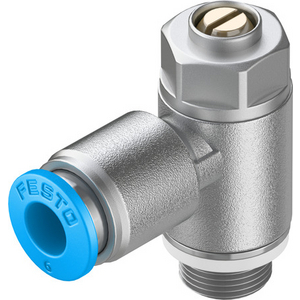 GRLA-1/8-QS-6-D One-way flow control valve