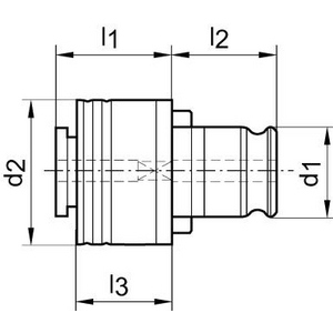 9346400001 Schnellw.-Einsatz FES 1 2,80mm Fortis