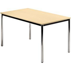 3610003645 Bespr.-tisch 120 x 80 AhornChrom