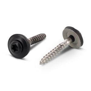 VIS DE RIVE 4,5X100 INOX A2-50 2 PCES TX20 + EPDM 15MM RAL7016