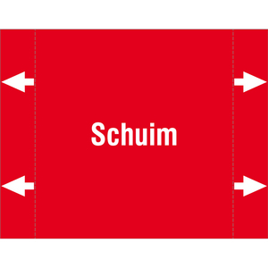 BRADY LEIDINGMERKER 115X90 SCHUIM