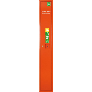 3110030425 Stehschrank Safe,gefüllt, m.ErsteHilfe-Trage,orange