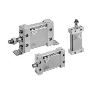 SMC CILINDER MET OVALE ZUIGER MDUB25-125DMZ