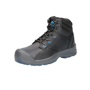BATA SI-STIEFEL EAGLE SHEPARD, GR. 35 S3, Schnürrsenkel, schwarz,Vollnarbenleder, Weite W