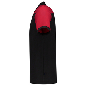 TRICORP POLOSHIRT NADEN 202006 ZWART/ROOD MT 3XL