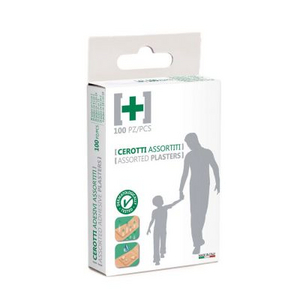 CEROTTI ASSORTITI CONFEZIONE DA 100 PZ 400047/ASS
