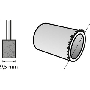 DREMEL ALUMINIUM OX SLIJPSTIFT 932 - 26150932JA