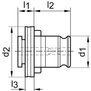 9345200022 Schnellw.-Einsatz FE1 9,00mm Fortis