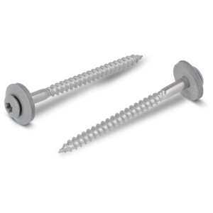 VIS DE RIVE 4,5X45 INOX A2-50 2 PCES TX20 + EPDM 15MM RAL 7030
