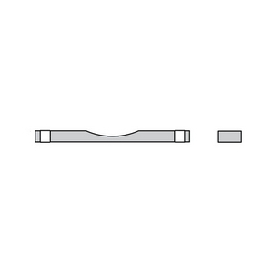 BASE IN PLASTICA PER TUBO LUNGA BL 356-14 - POLIPROPILENE SOLO COLLARE BL-19-PP