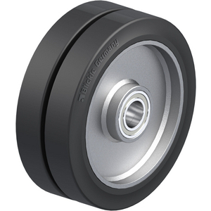 ROUE 2000KG D.400MM 2X75 CAOUT MOYEU MECANO SOUDE BILLE