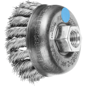PFERD Threaded cup brush, knotted POS TBG 65/M14 INOX 0,35
