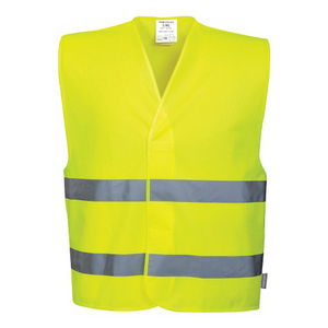 GILET 2 BANDE HI-VIS YELLOW C474YER # S/M