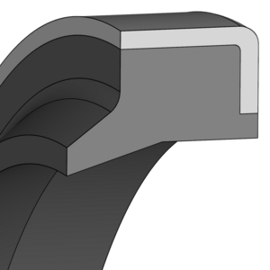 49431821-RASCHIATORE CON CASSA IN ACCIAIO AM43 8,0 15,0 3,0 NB9034 ( MESCOLA 90 NBR NB903411)
