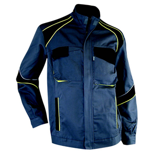 BLOUSON TRICOLORE DYNAMICS T4 60/40 CO/PO GRIS/NOIR/JAUNE