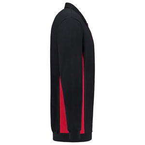 TRICORP POLOSWEATER BORSTZAK 302001 MARINE/ROOD MT 3XL
