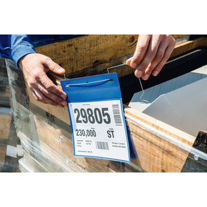 3210016820 Drahtbügeltasche A4 hoch, gelb