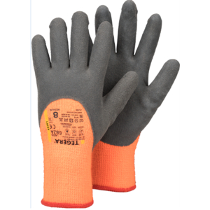 682A-8 ORANGE-GRAU Kälte-/-Hitzeschutz-Synthetikhandschuh TEGERA