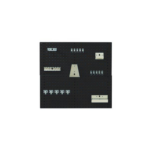Perfo Panel Cable perfo panel and hook kit with 2x 1.0M panels & 20 piece hook kit WxDxH ...