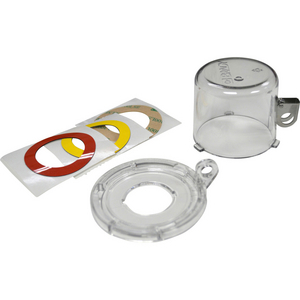 DISPOSITIVO DI LOCKOUT A PULSANTE TRASPARENTE DA 30 MM CON CALOTTA STANDARD 139796 30MM CLEAR PUSH BUTTON LO W/ STD COVER