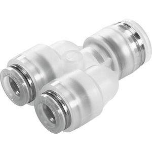 NPQP-Y-Q12-Q10-FD-P10 Push-in Y-connector