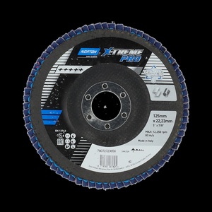 NORTON VLAKLAMELSCHIJF VLAK FIB. XTREME PRO 125X22 R928 P40