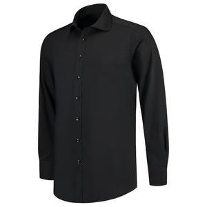 TRICORP OVERHEMD STRETCH FIT 705008 ZWART MT 40/7