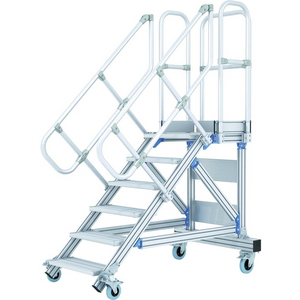 3210033460 Plattformtreppe fahrb 45G 5 Stu. 600 mm breit Höhe 1,07 m